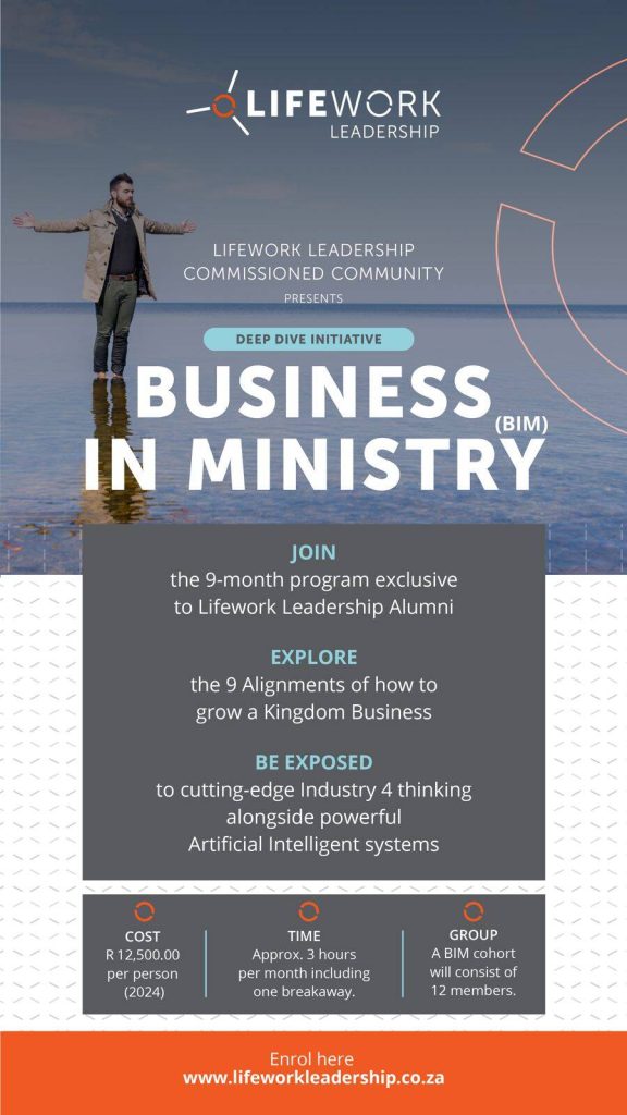 Business in Ministry Brochure 2025